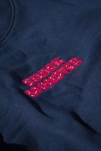 Snack Monster – Kids' Organic Cotton Sweatshirt – Classic Navy
