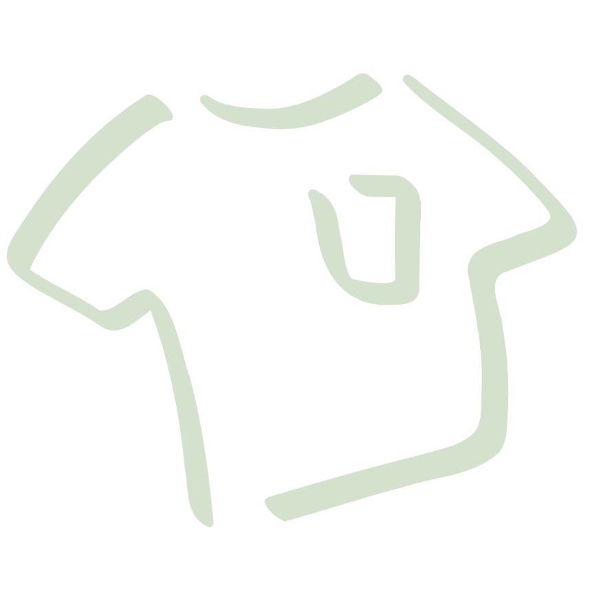 Outline of a house on a white background